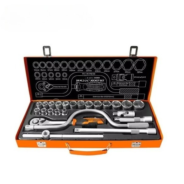 Wrench Set - 155424 24pcs 1/2in Tool Wrench Tools