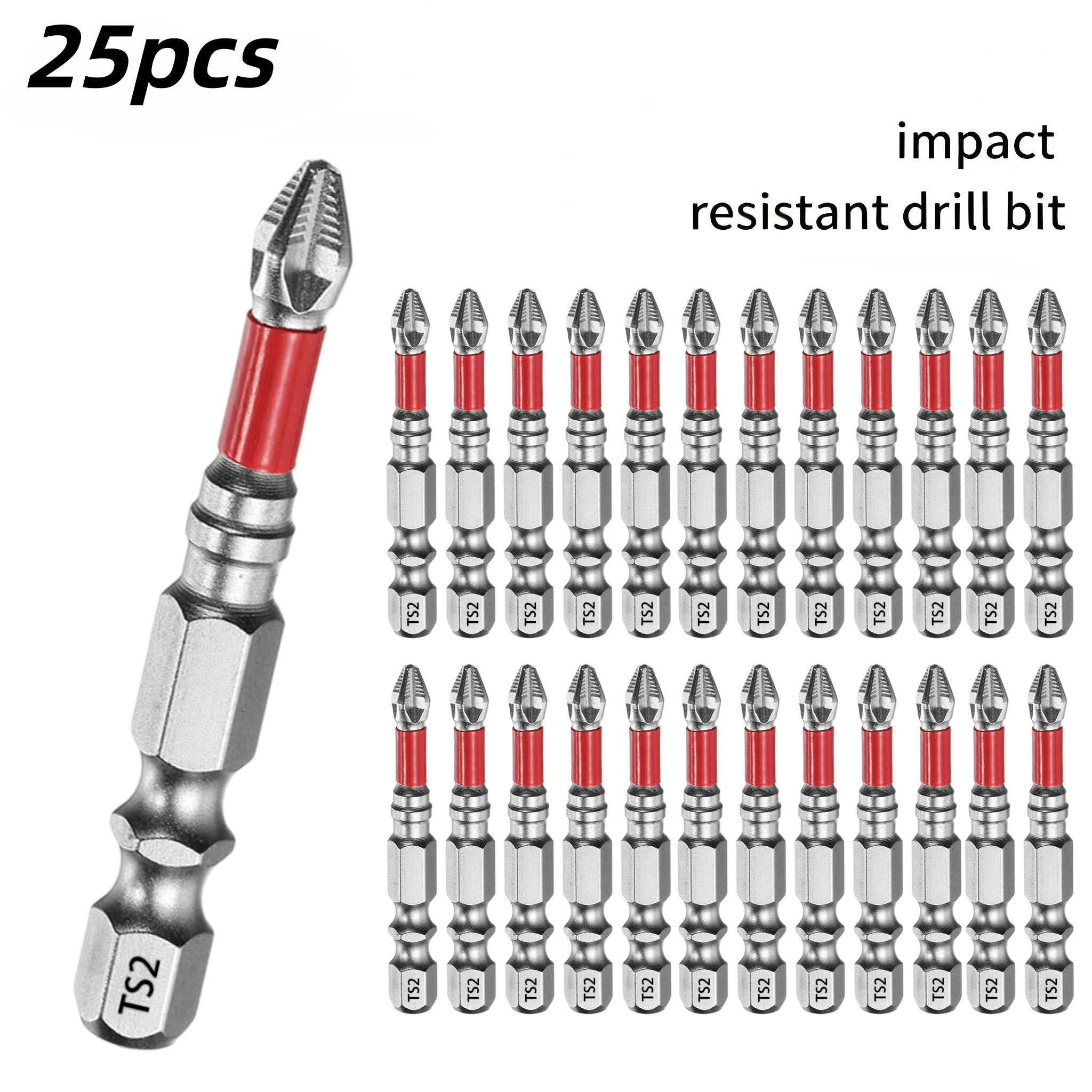 Screwdriver Set - 25Pcs 50mm Professional Long Shank Screwdriver