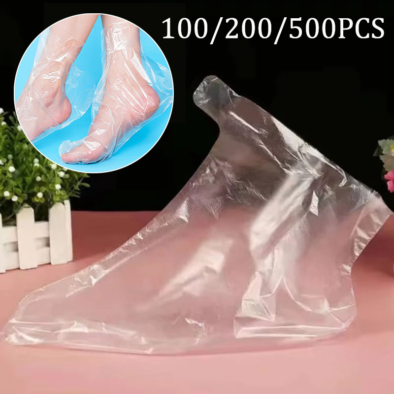 Tool Bag - 100-500pcs Disposable Foot Moisturizing Socks Transprent