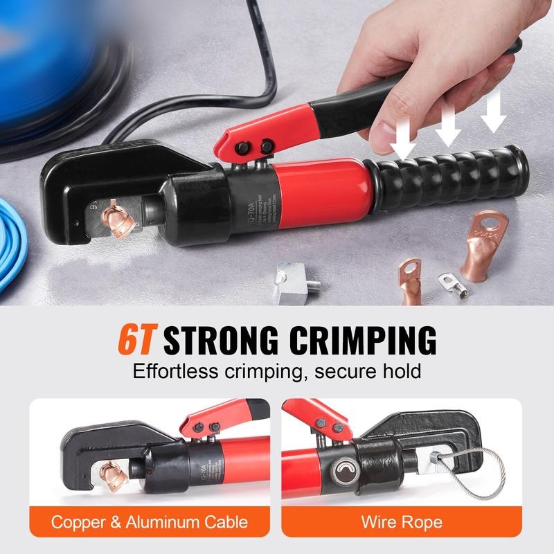 Hydraulic Crimping Tool with 9 - đánh giá và giá Pliers